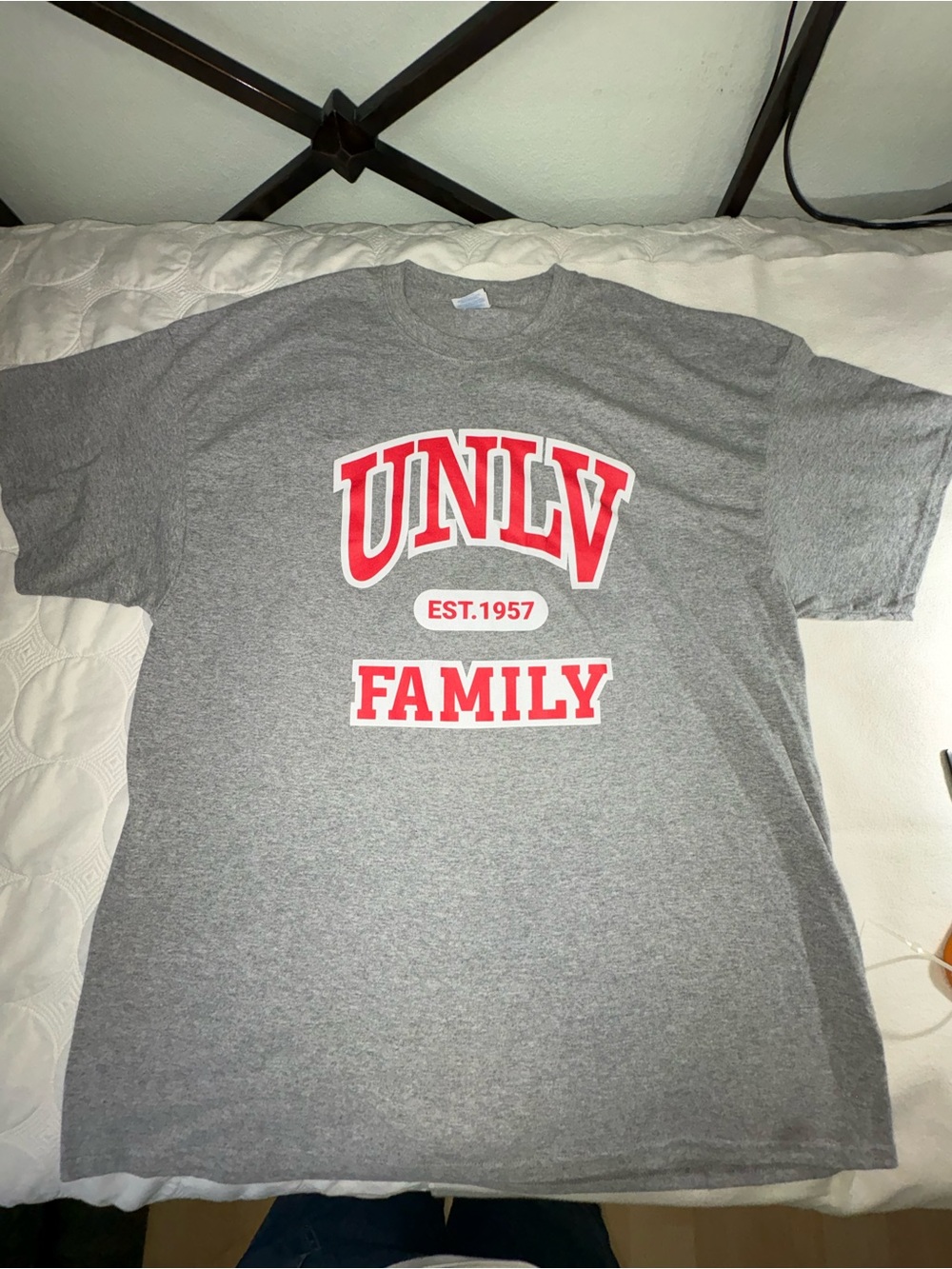 Port and Company 2xl UNLV Family Gray Tee